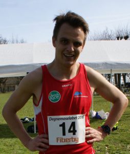 Glenn efter kort efter at 2. pladsen Degnemoseløbet var i hus den 2. April 2016